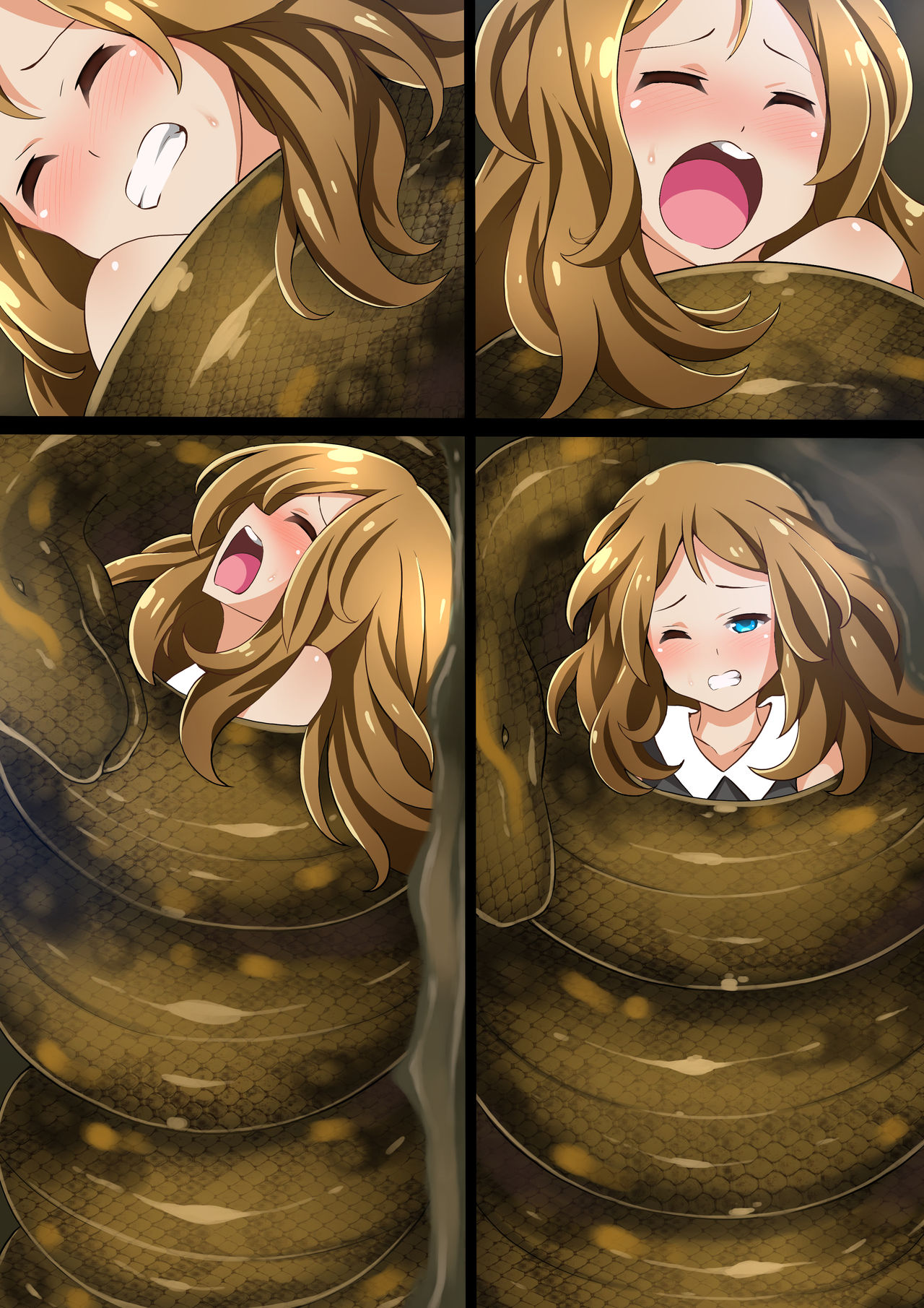 Hell Of Swallowed: Serena VS Anaconda - Page 21