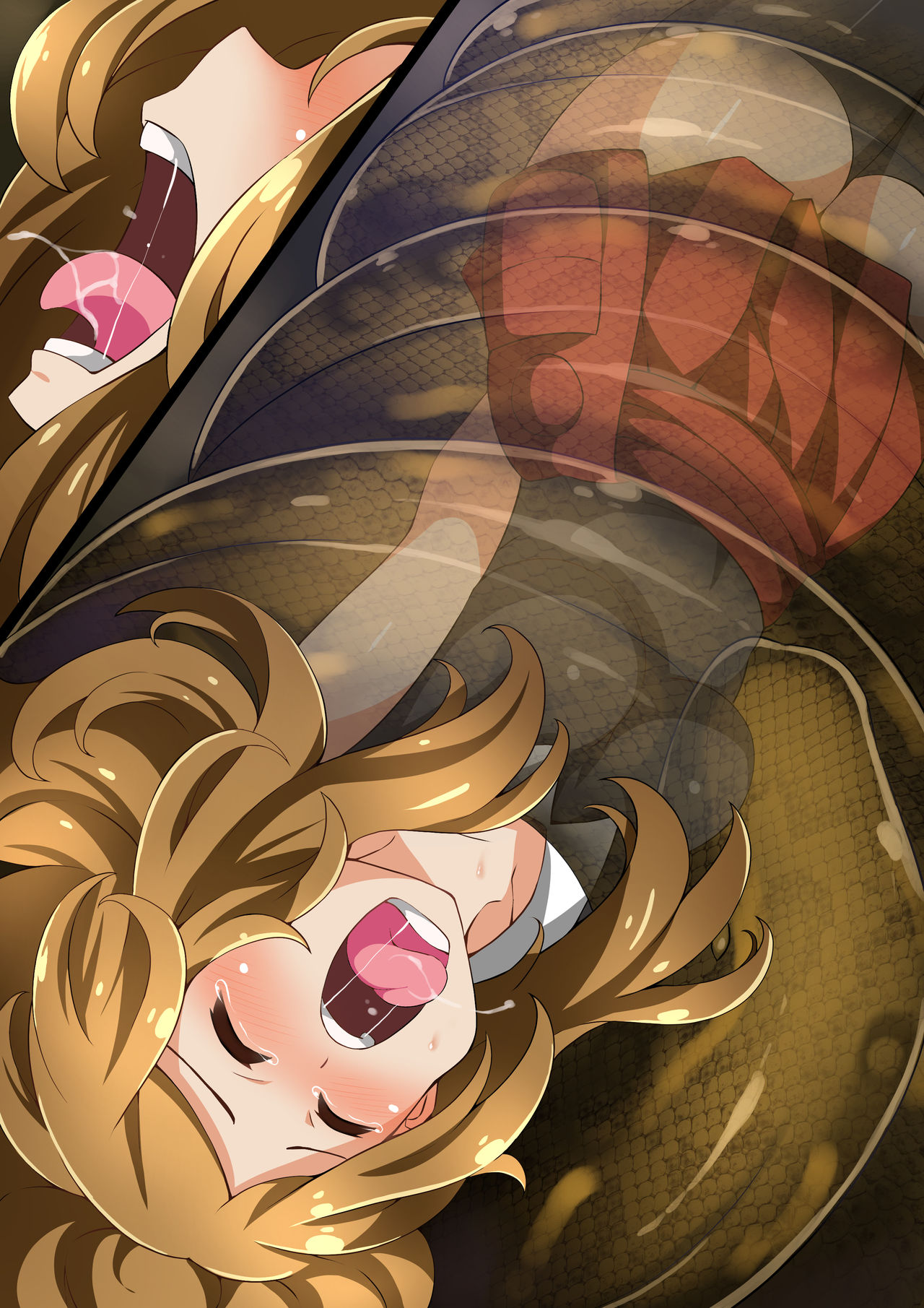 Hell Of Swallowed: Serena VS Anaconda - Page 24