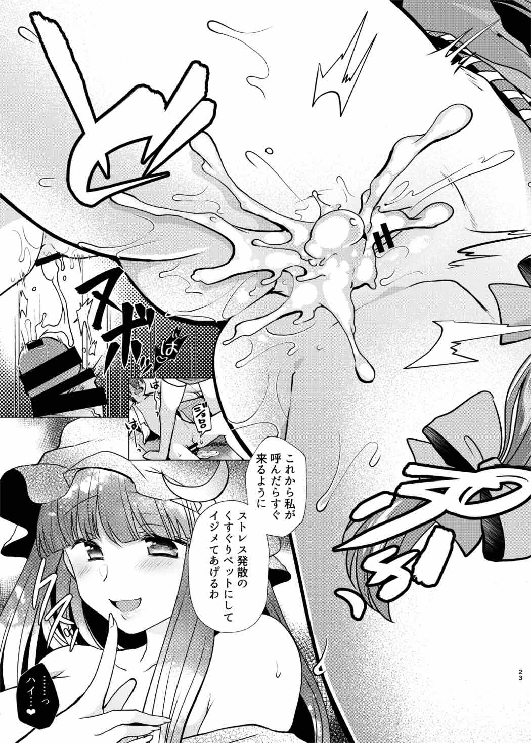Kusuguri Ijiwaru Patchouli-sama - Page 22