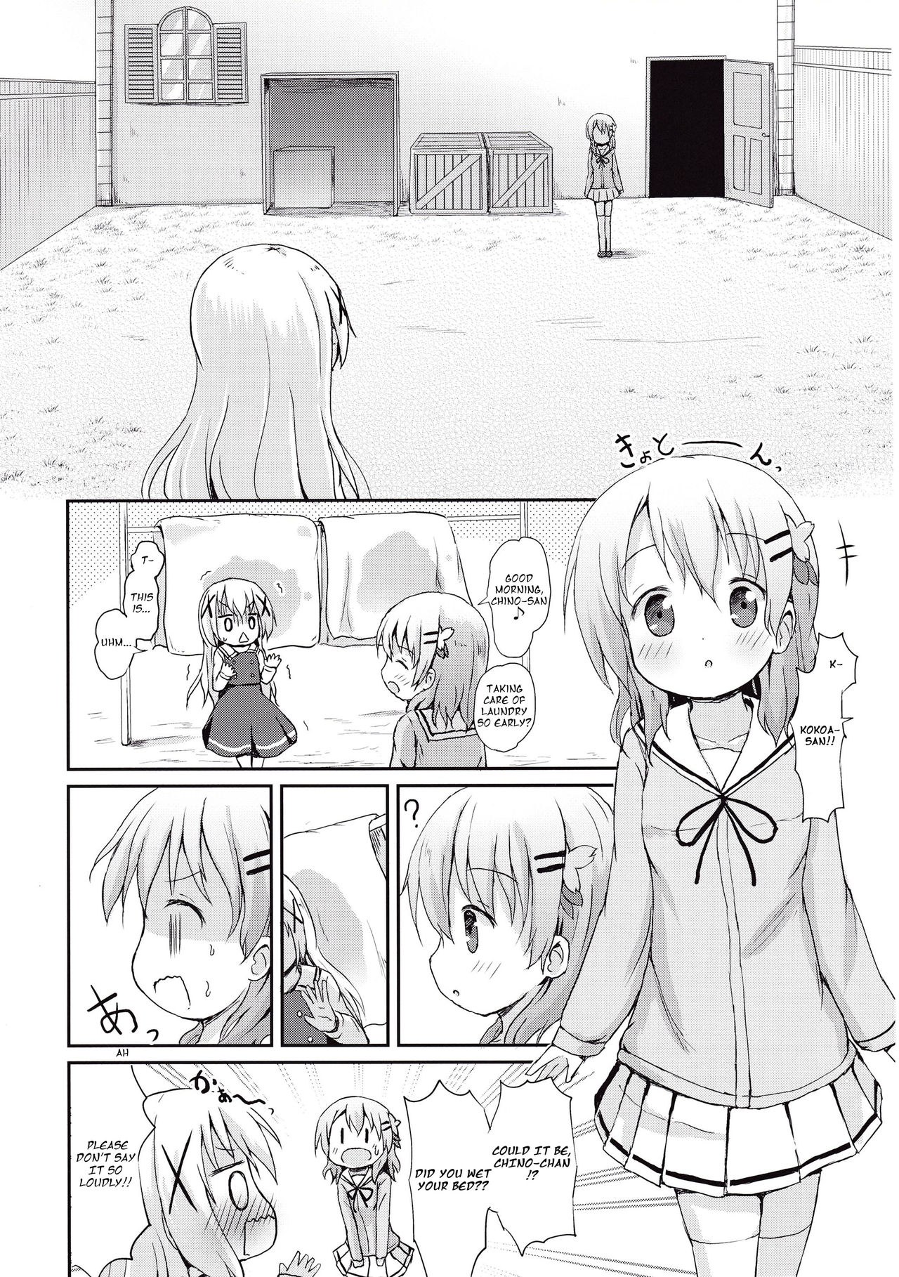 Moshikashite, Chino-chan Onesho Shichatta no?? - Page 10