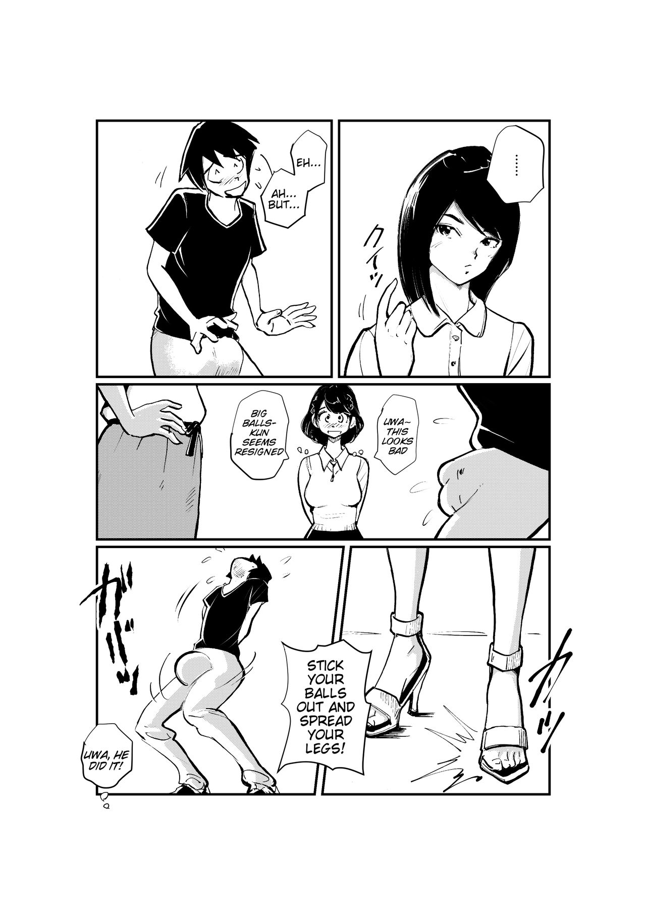 JoshiAna no Tamazeme | Female Announcer Sacksmacker - Page 11