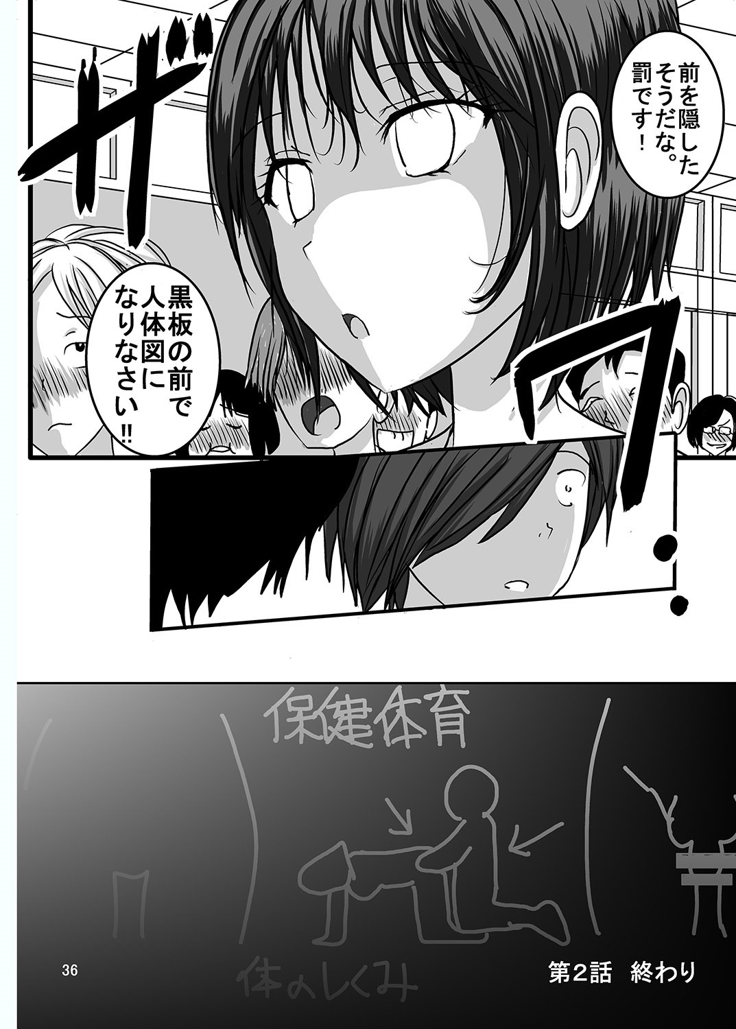 Shukudai Wasuremashitako-san e no Zenra Kyouiku 2 - Page 35