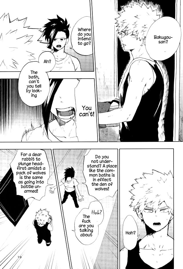 Danshi Kinsei | Boys Prohibited - Page 16