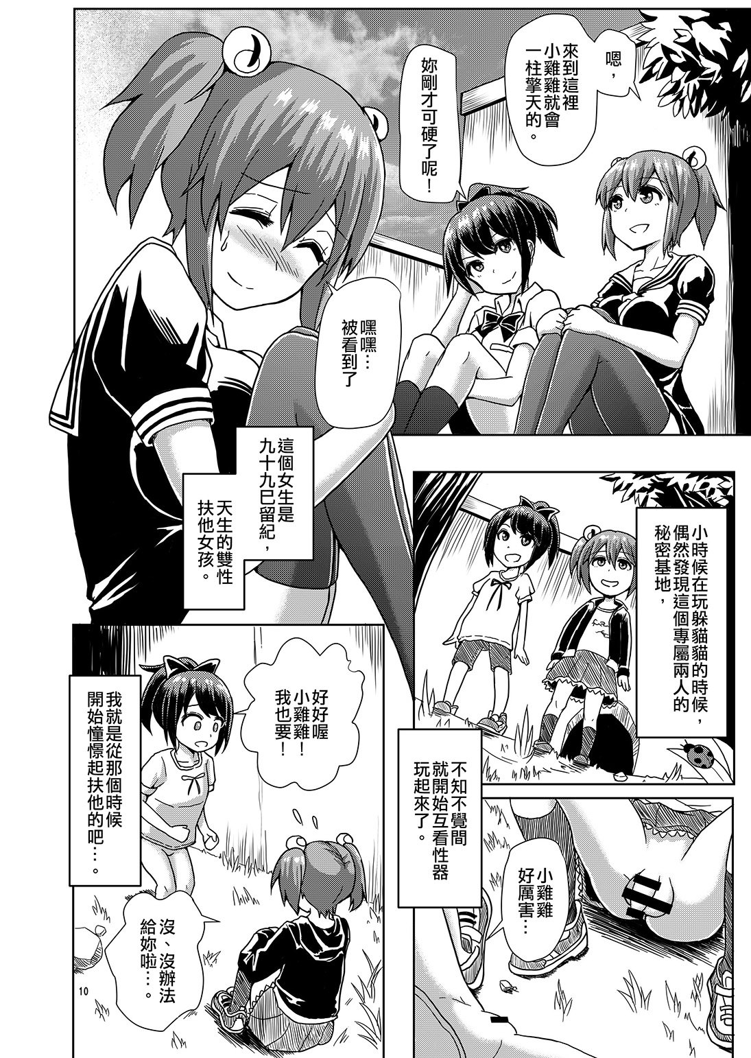 Issho ni Futanari Practice | 一起來做雙性扶他練習 - Page 9