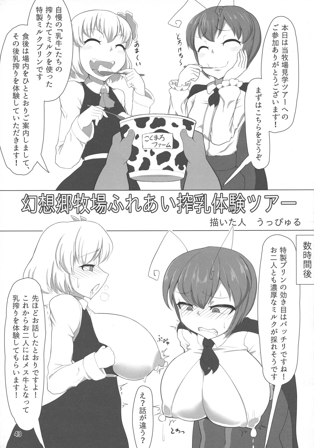 Touhou Bounyuu Kobitan - Page 42