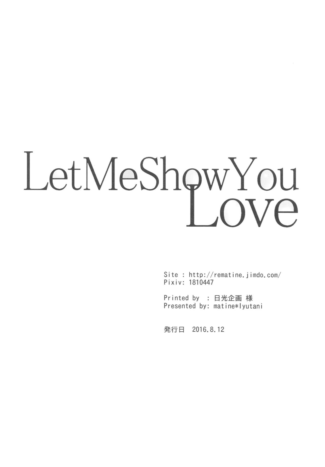 Let me show you Love - Page 2