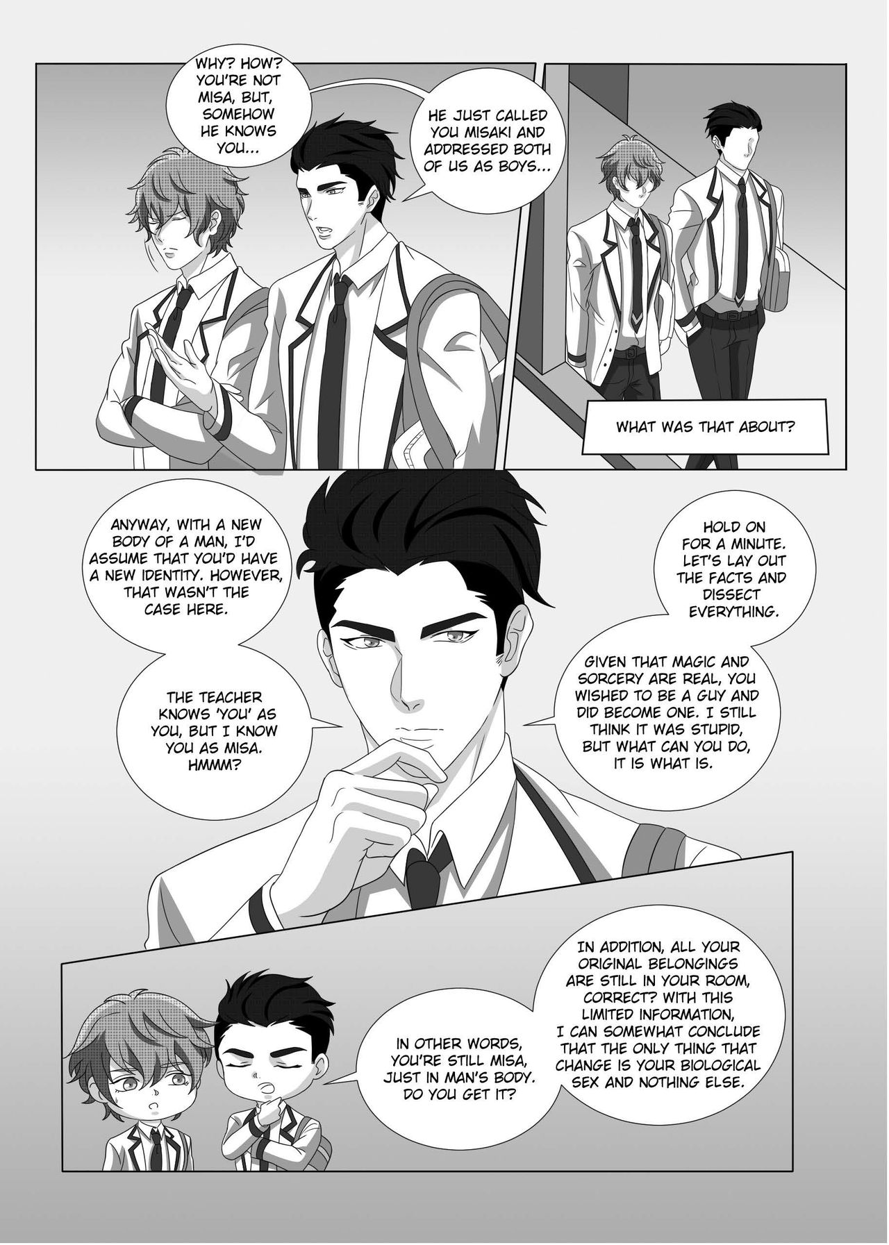 Fujoshi Trapped in a Seme's Perfect Body 2 - Page 41