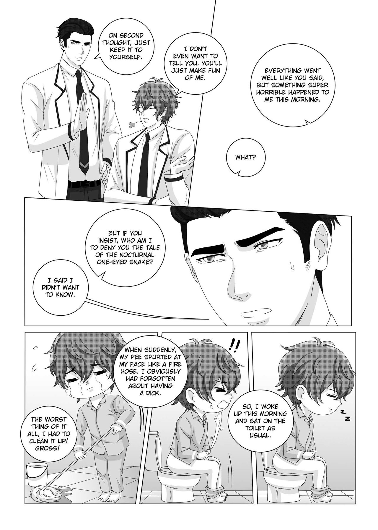 Fujoshi Trapped in a Seme's Perfect Body 3 - Page 39