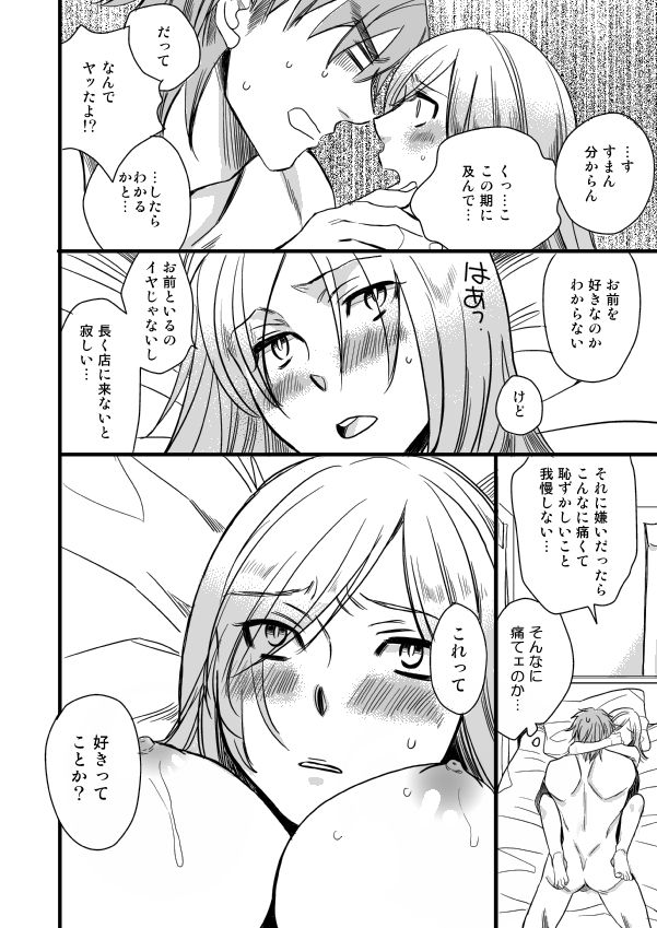銅橋×青八木女体化まんが - Page 68