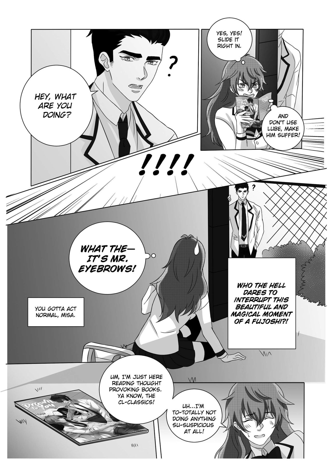 Fujoshi Trapped in a Seme's Perfect Body 1, 2 - Page 36