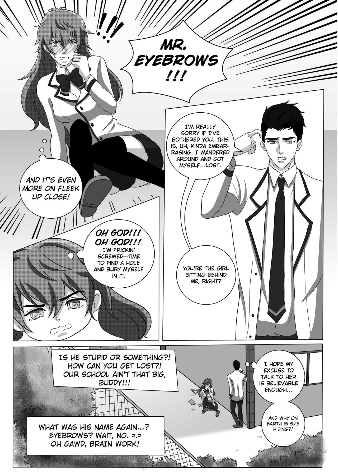 Fujoshi Trapped in a Seme's Perfect Body 1, 2 - Page 38