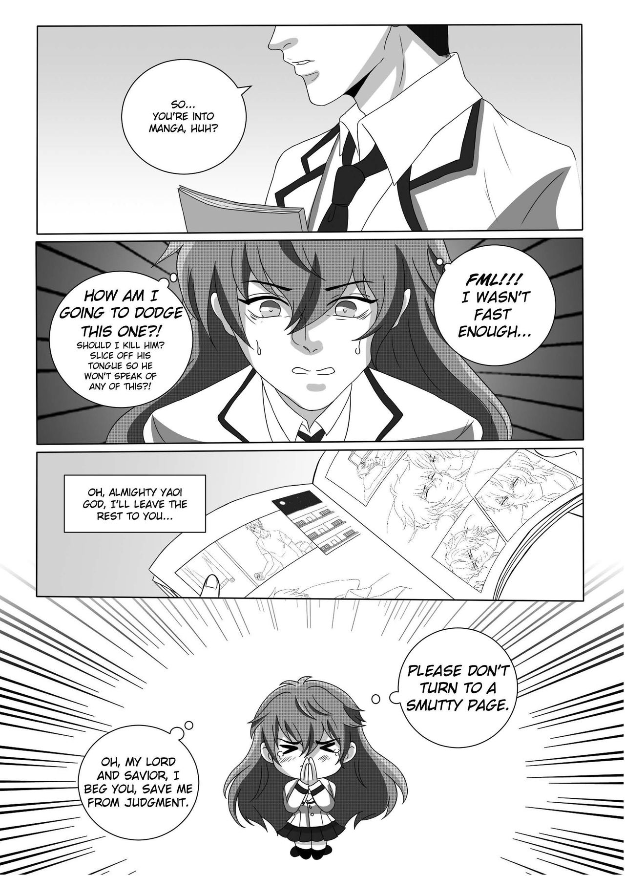 Fujoshi Trapped in a Seme's Perfect Body 1, 2 - Page 42