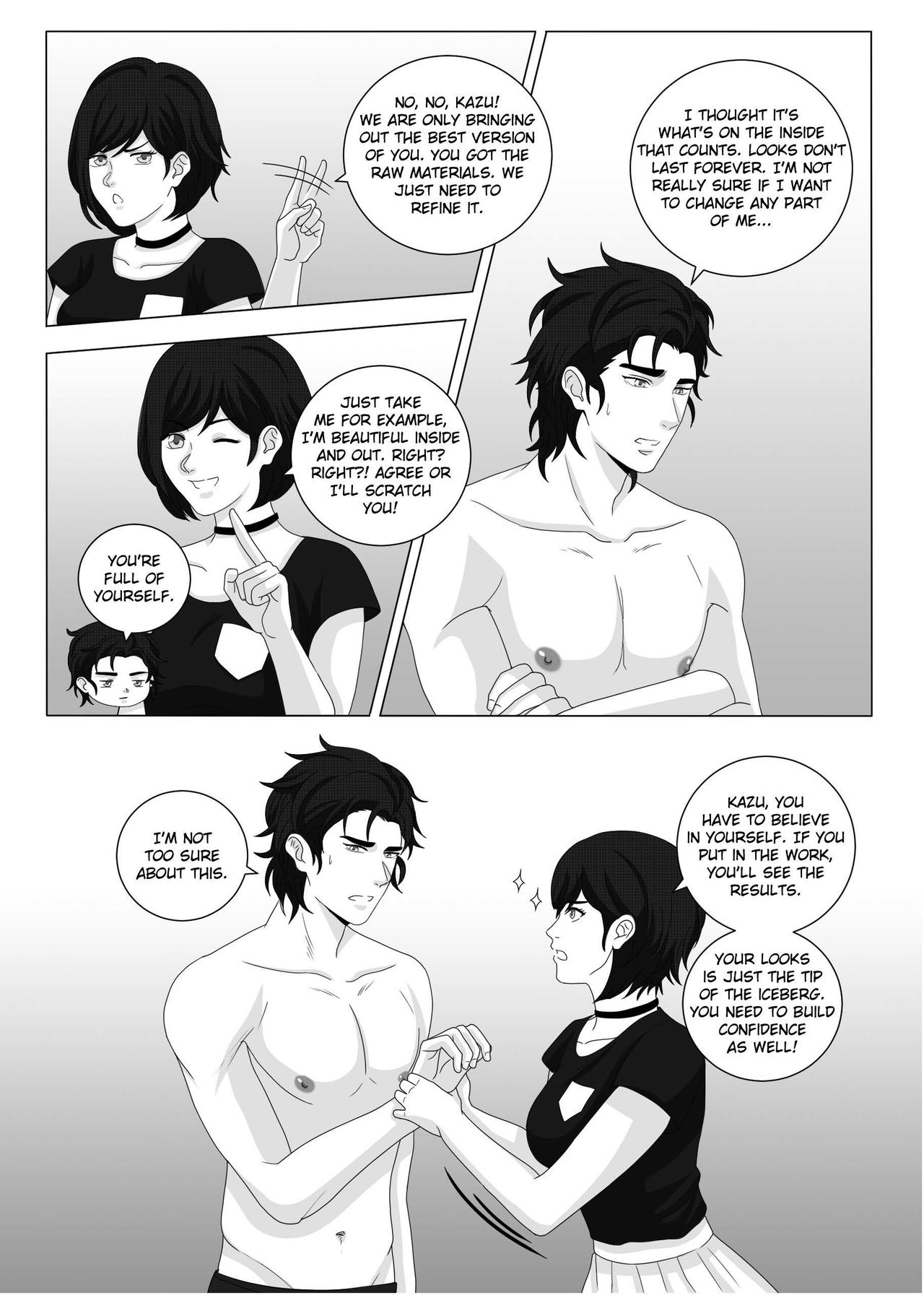 Fujoshi Trapped in a Seme's Perfect Body 3, 4 - Page 12