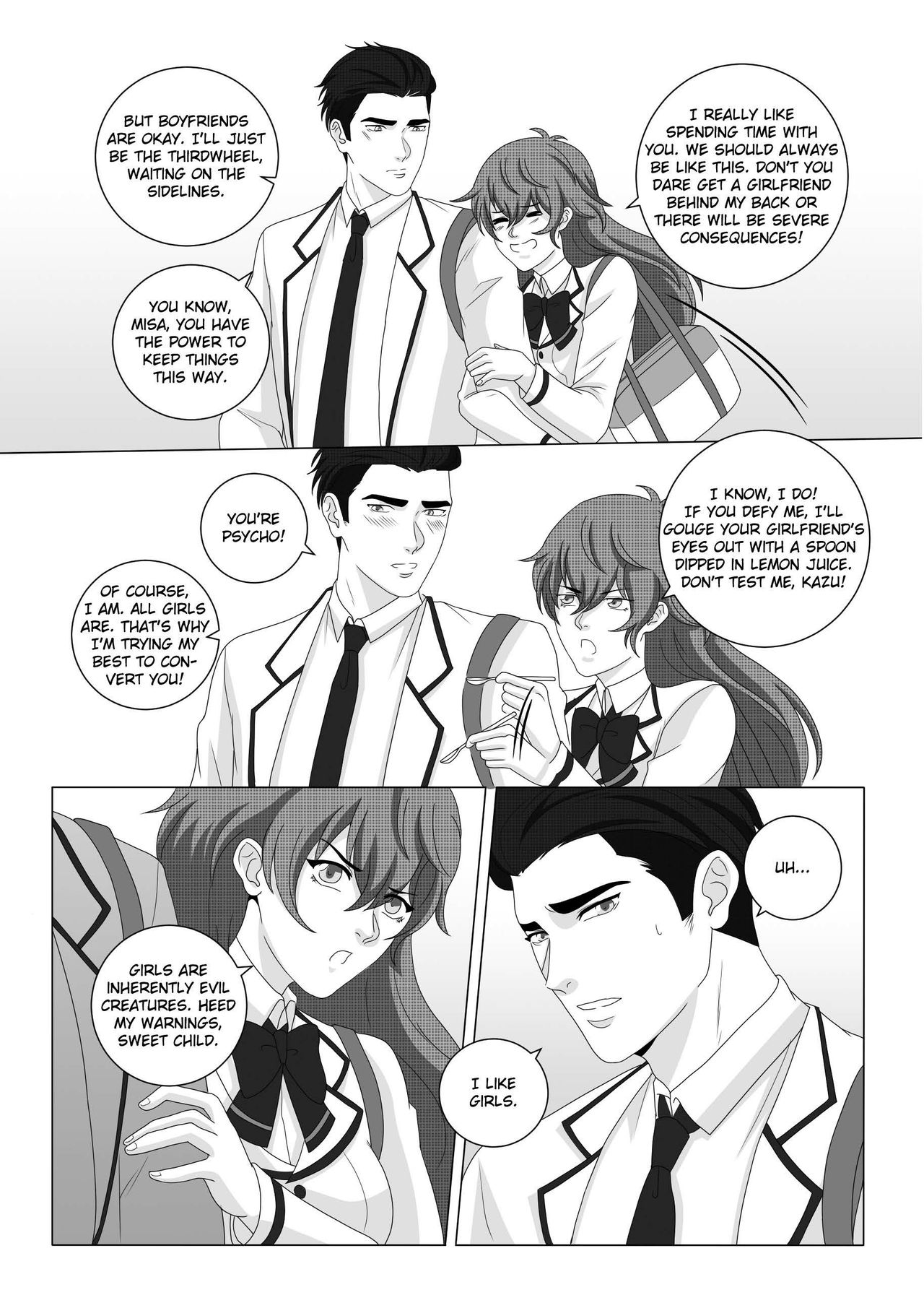 Fujoshi Trapped in a Seme's Perfect Body 3, 4 - Page 28