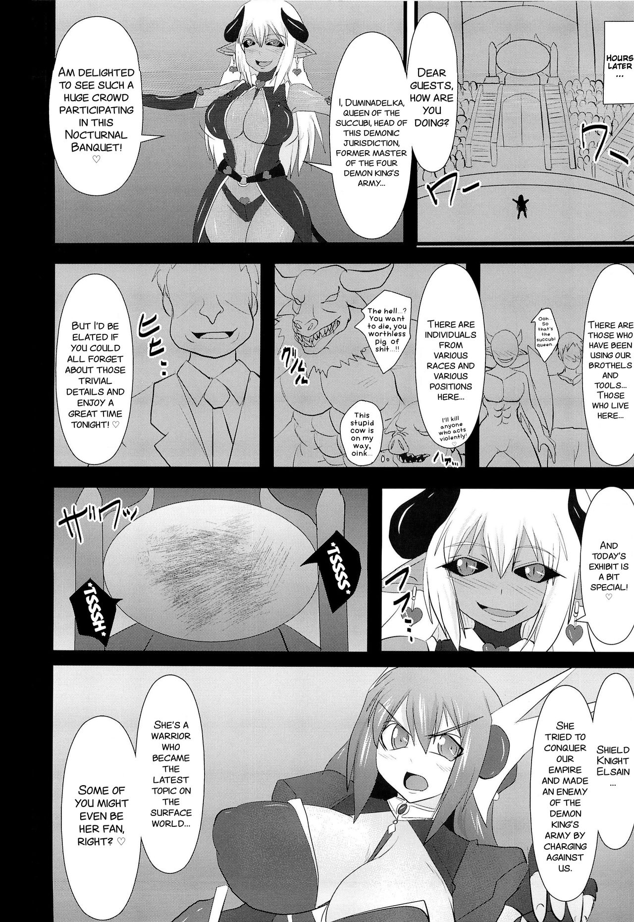 Shield Knight Elsain Vol. 14 "Succubus Ritual" - Page 18