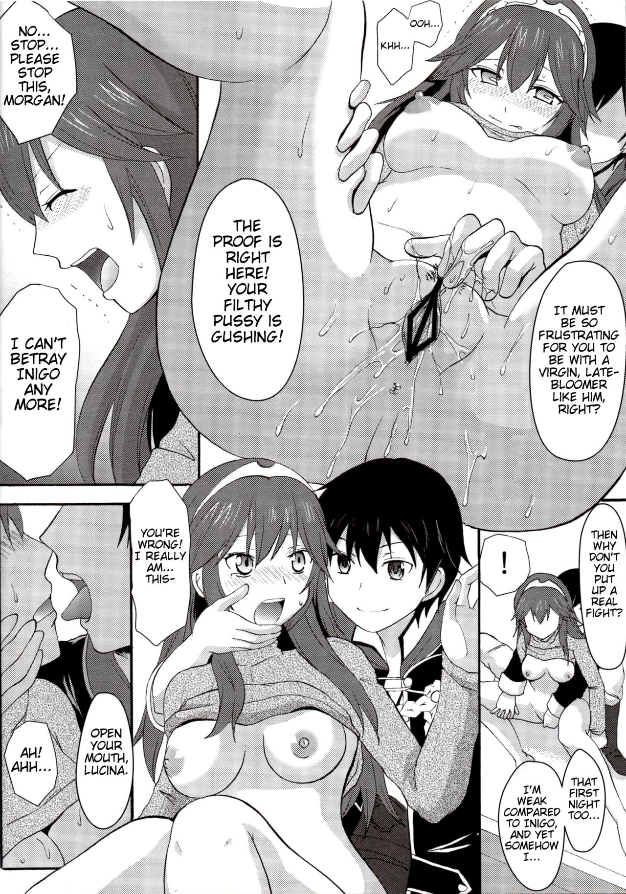 Netorare Oujo Lucina | Netorare Princess Lucina - Page 10
