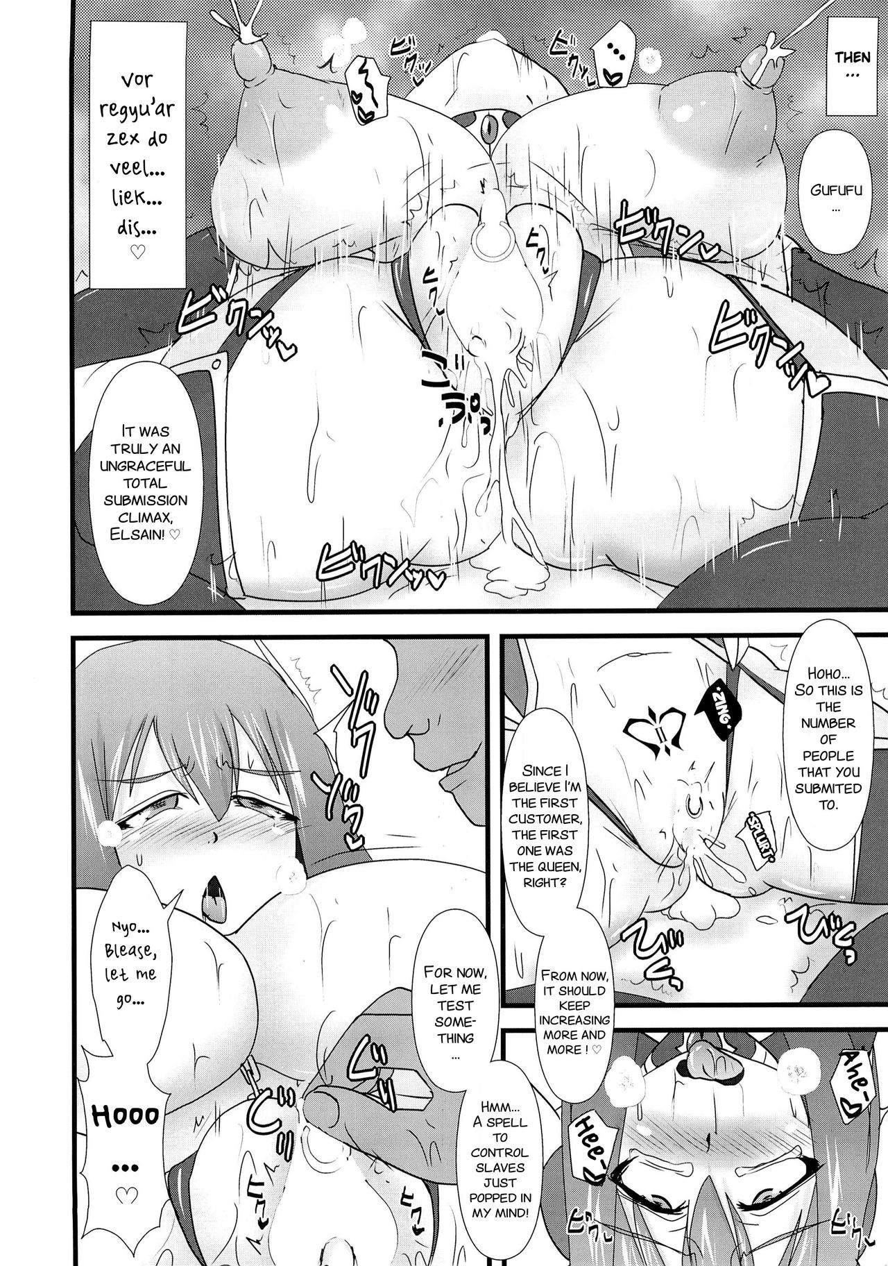 Shield Knight Elsain Vol. 15 Succubus Prison - Page 10