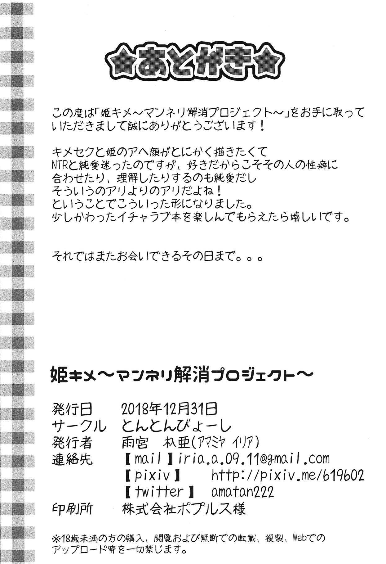 Himekime ~Manneri Kaishou Project~ - Page 19