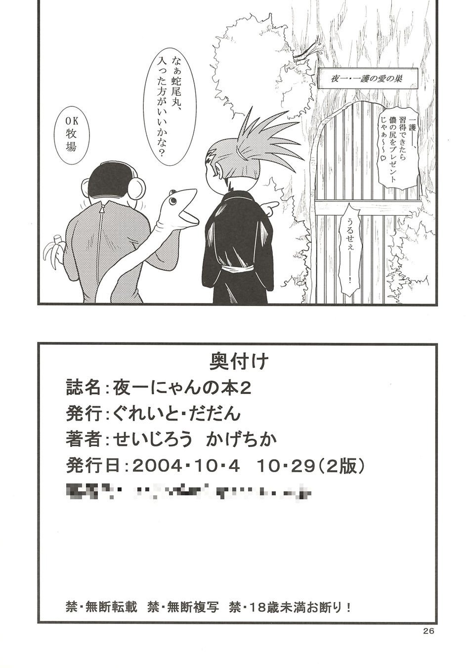 Yoruichi Nyan no Hon 2 - Page 26