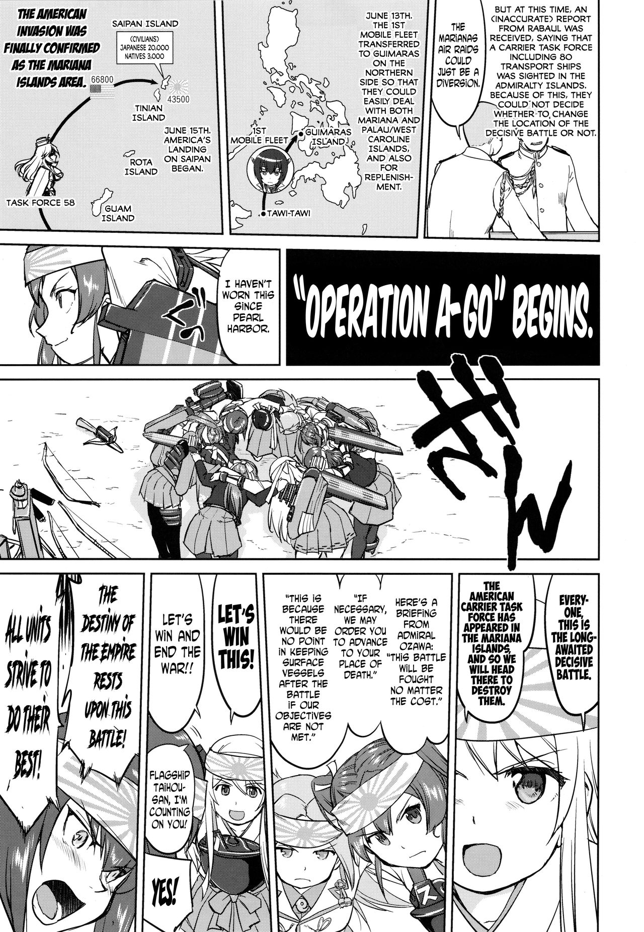 Teitoku no Ketsudan - A-gou Sakusen e no Michi - Page 46