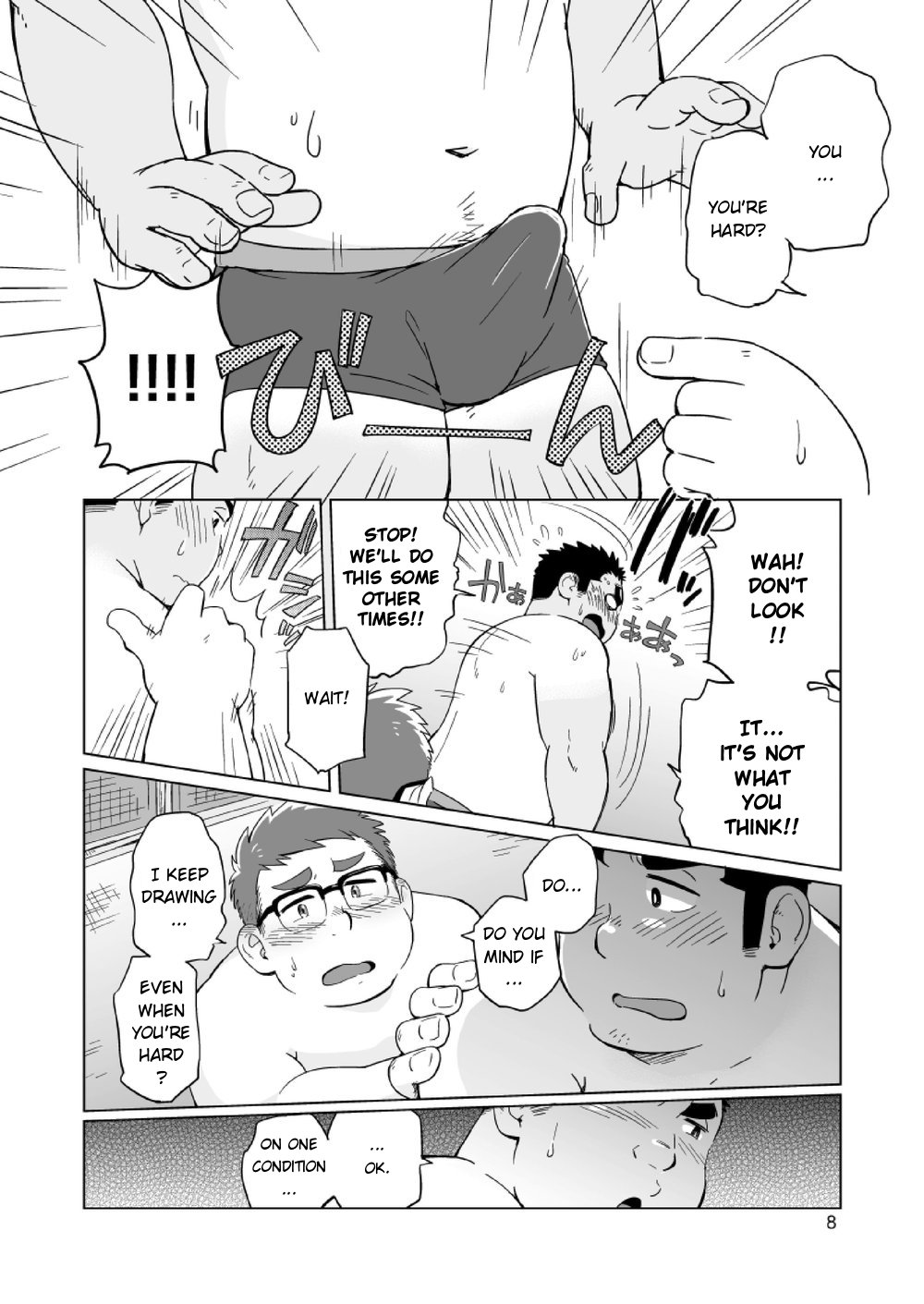 Joukentsuki de. | On one condition. - Page 9