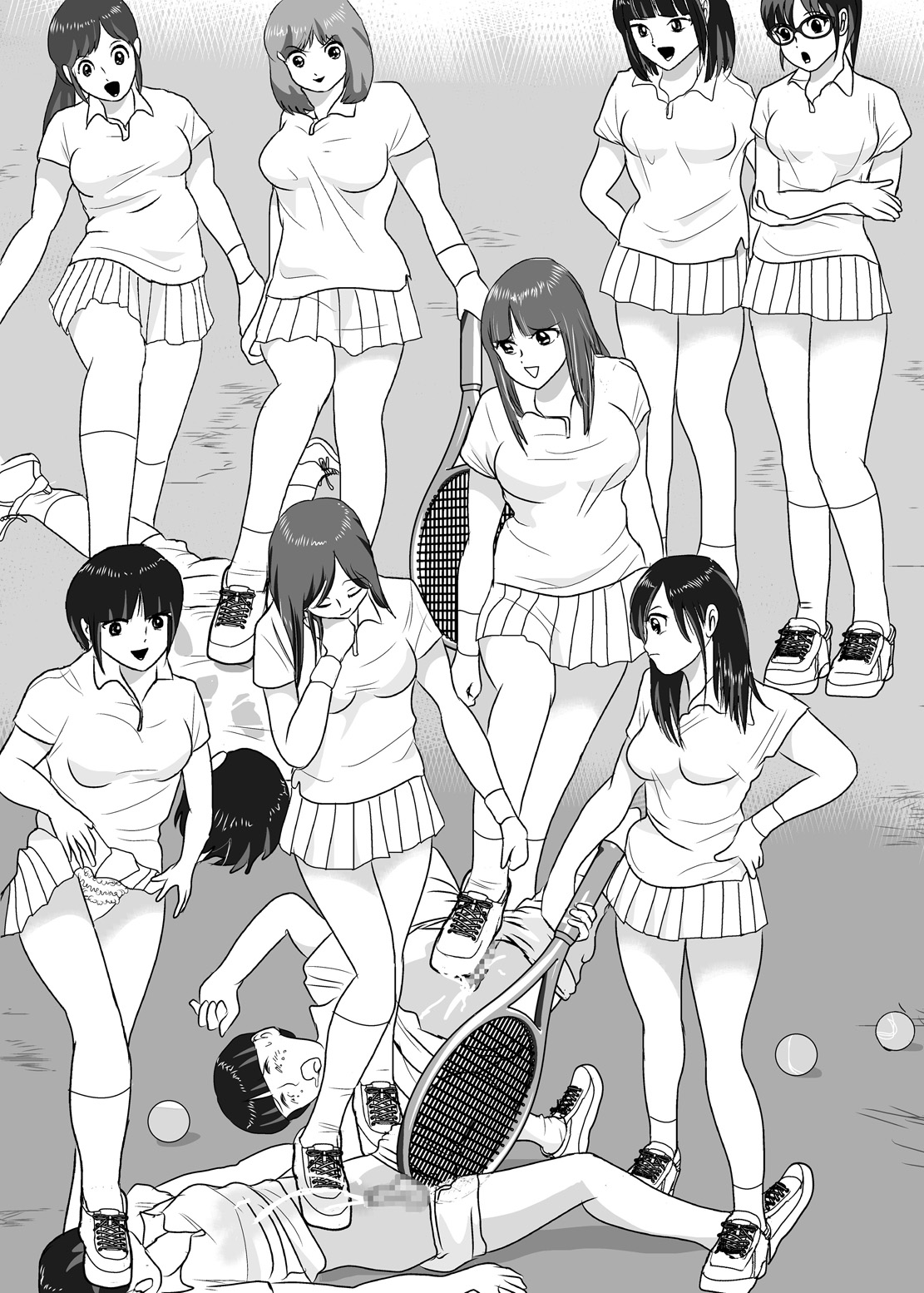 Joshi ga Tsuyosugiru Tennis-bu - Page 71