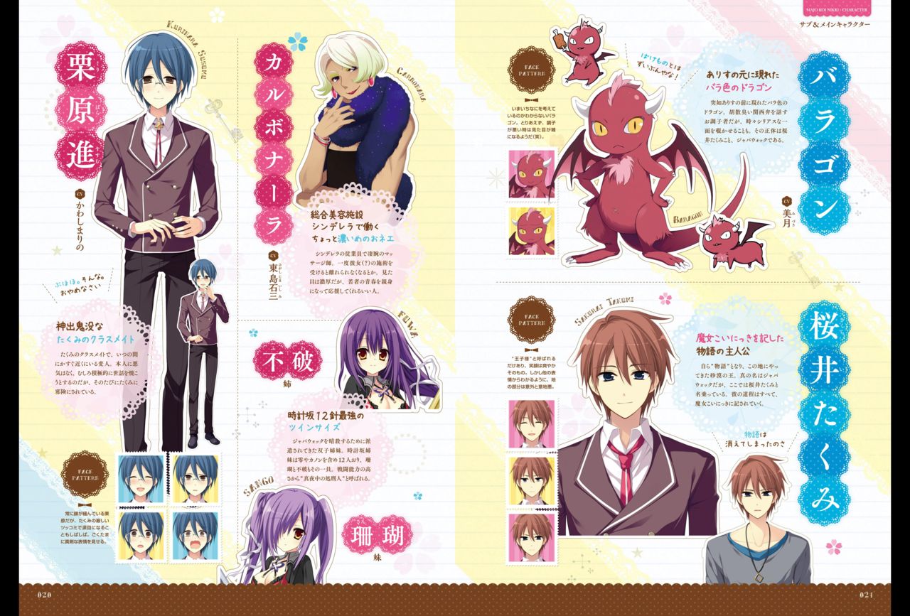 Majo Koi Nikki - Visual Fanbook - Page 12