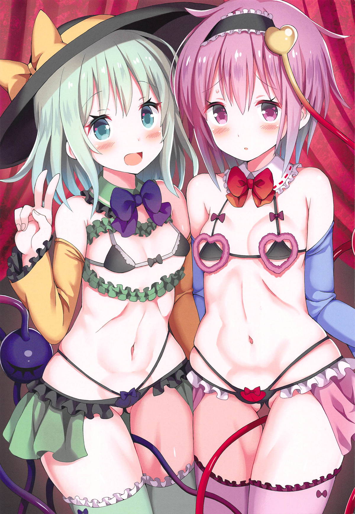 Komeiji Shimai no Docchi no Eroi Show - Page 28