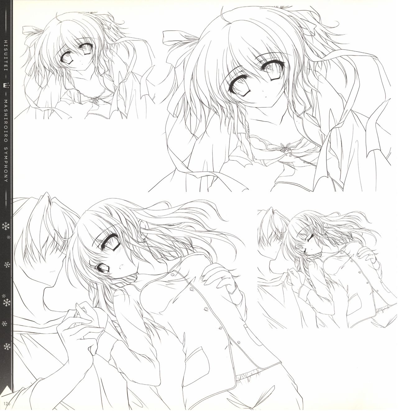 Mashiro-Iro Symphony illustration art book - Page 126