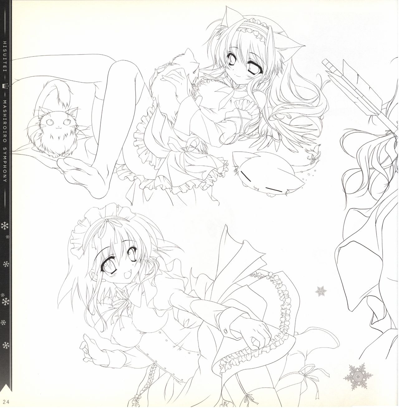 Mashiro-Iro Symphony illustration art book - Page 24