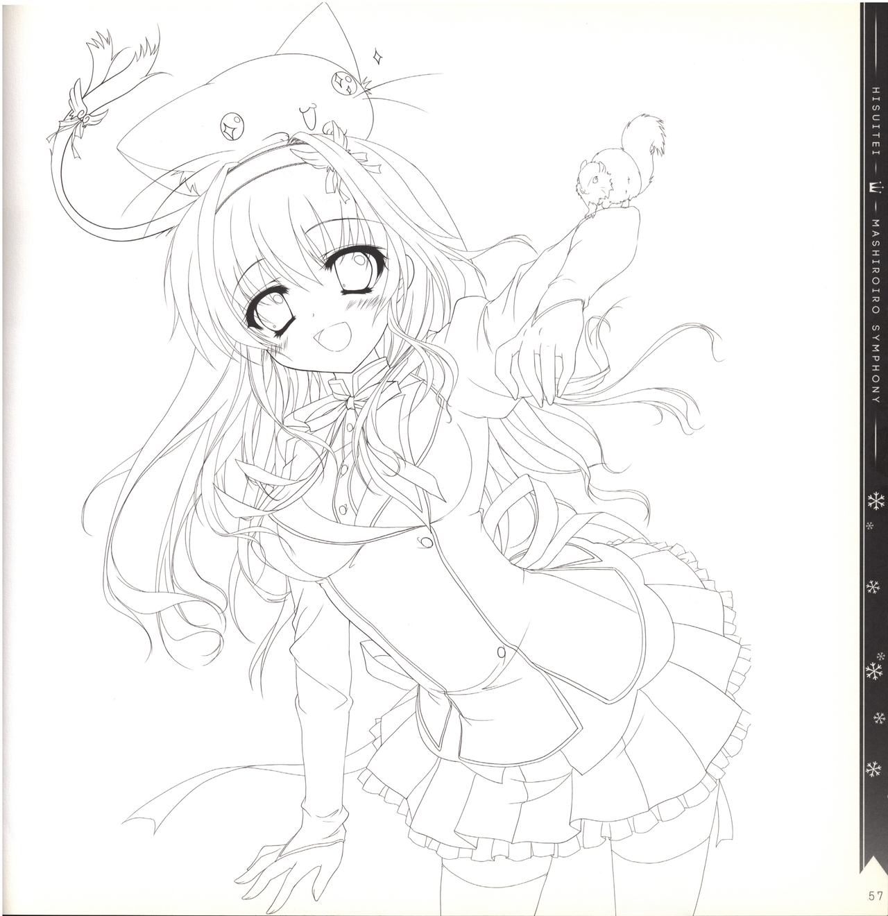 Mashiro-Iro Symphony illustration art book - Page 57