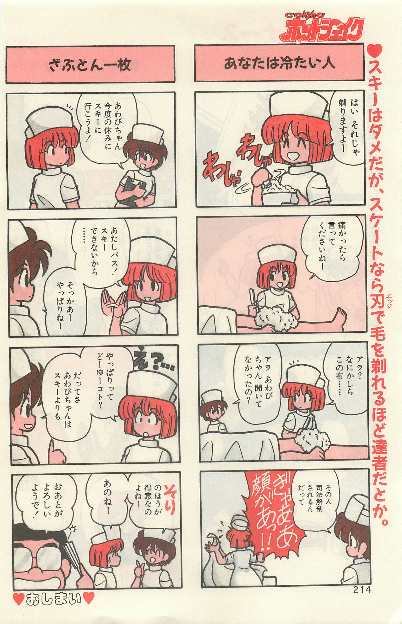 Comic Hot shake Candy Time Kaizokuban 1994-02 - Page 208