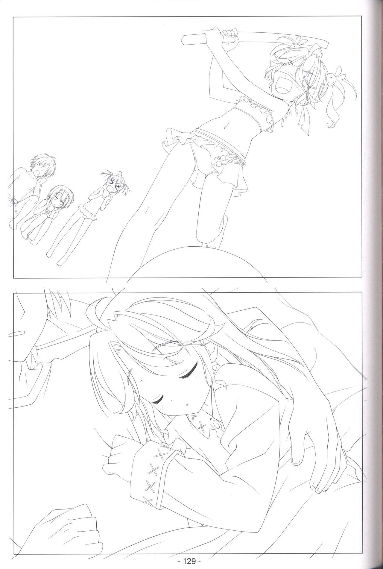 Hoshizora no Memoria -COMPLETE ART WORKS- - Page 128