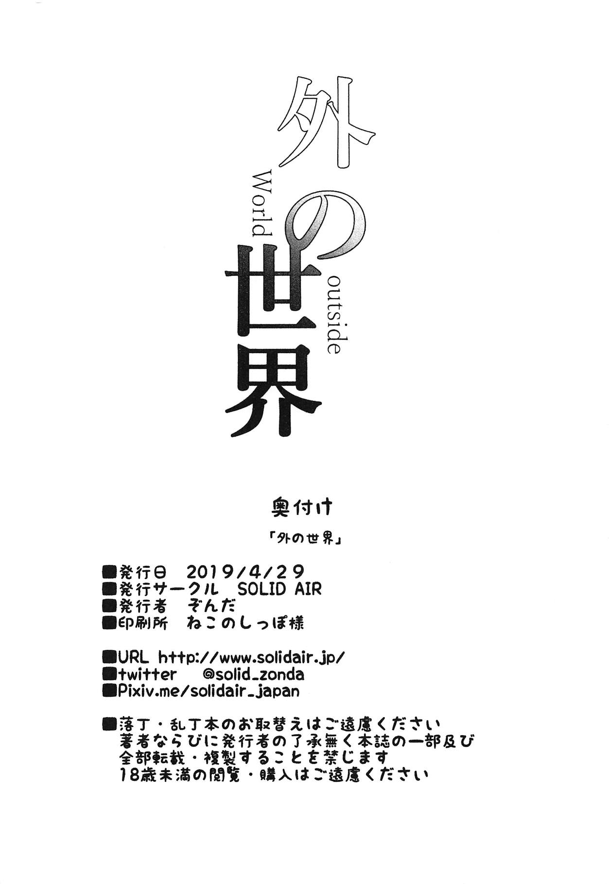 Soto no Sekai - World outside - Page 21