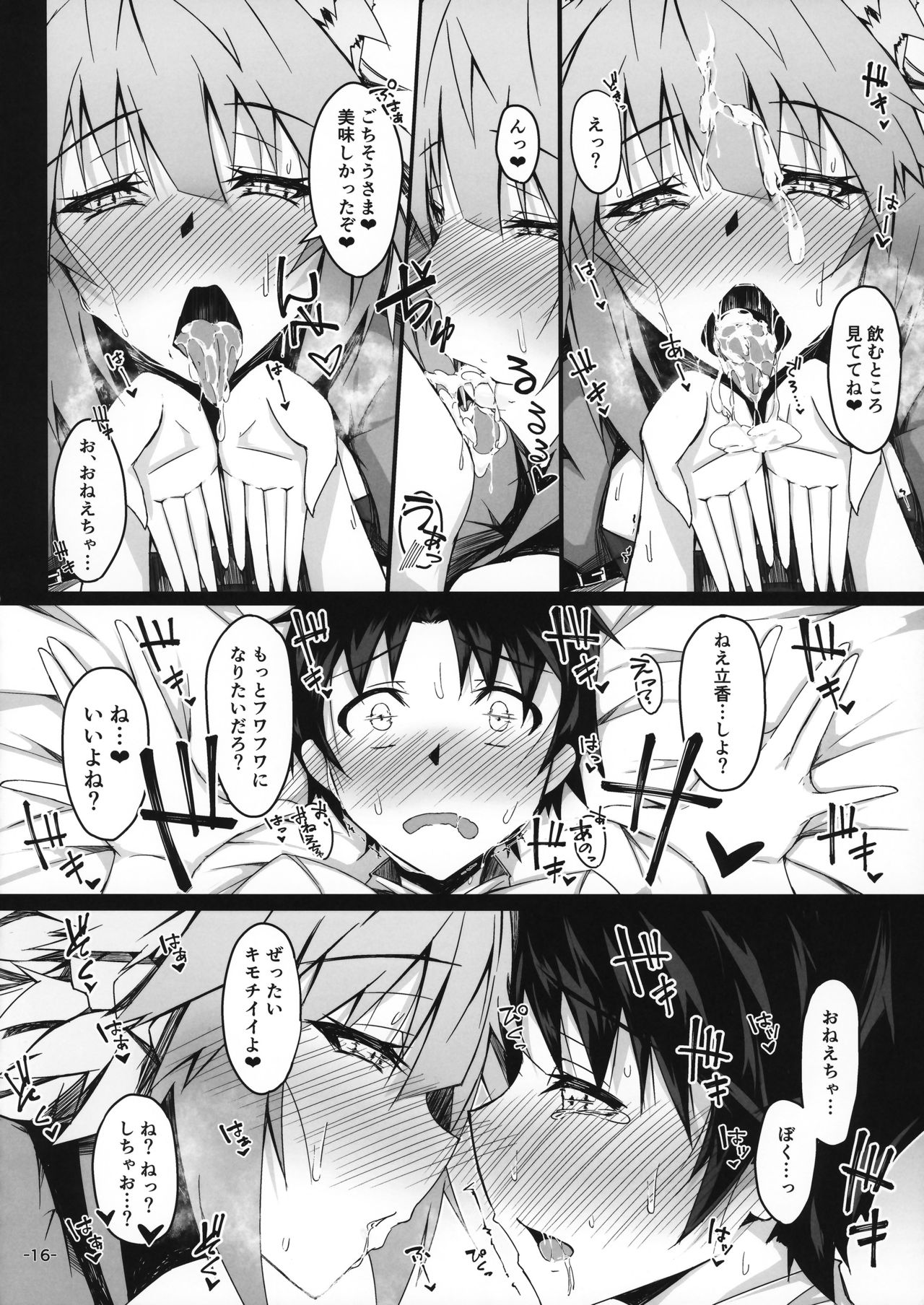 KARIUDOANE no DAKENSEIKATSU - Page 15