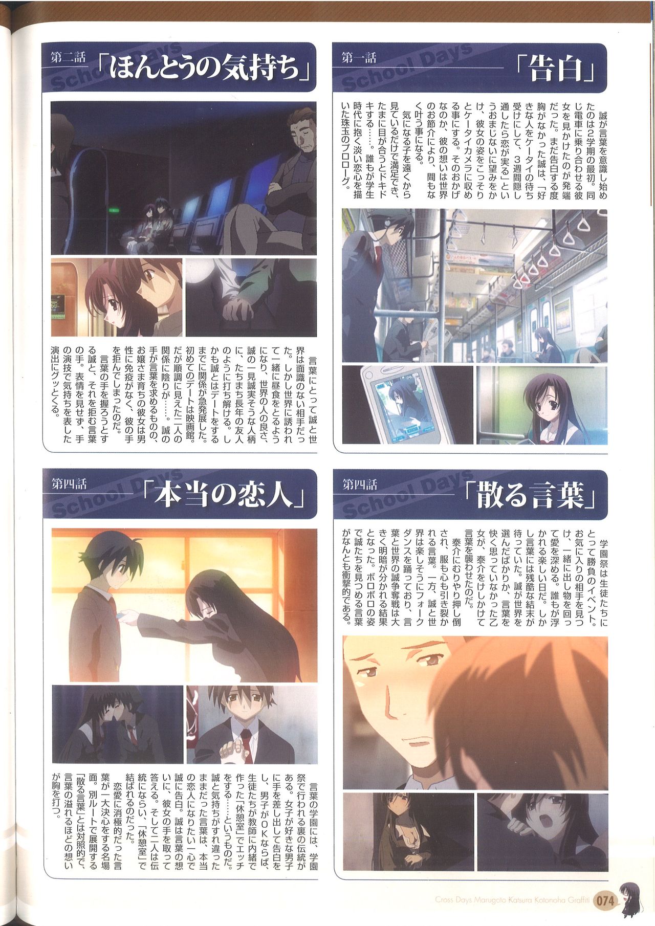 Cross Days Marugoto Katsura Kotonoha Graffiti - Page 80