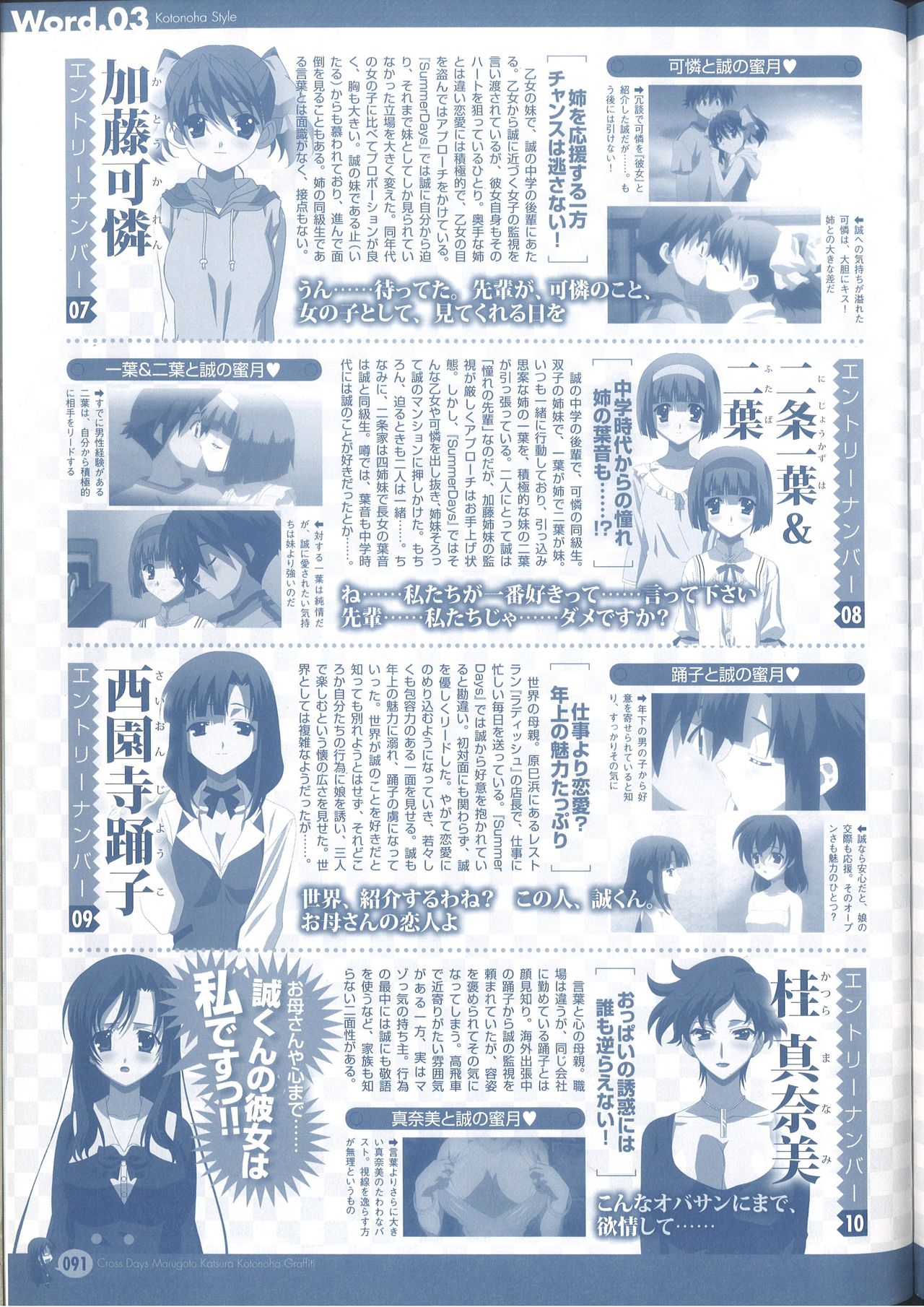 Cross Days Marugoto Katsura Kotonoha Graffiti - Page 97