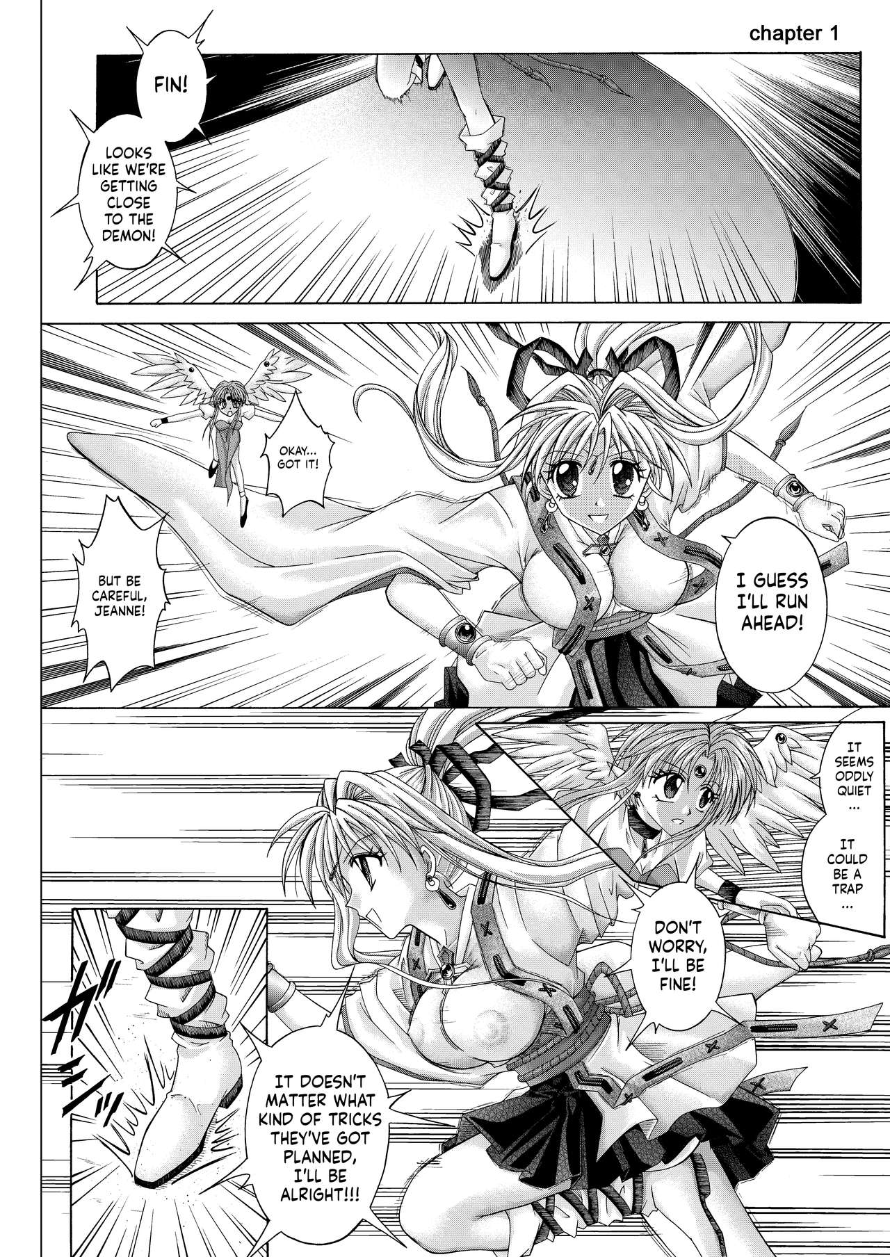 Rogue Spear 208 Download edition page 130 featuring maron kusakabe kamikaze kaitou jeanne parody - mosaic censorship glasses hentai manga - read online free