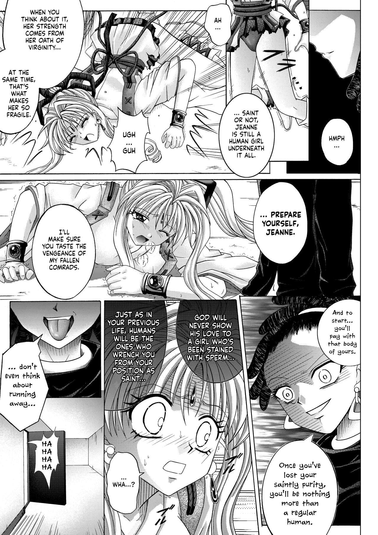 Rogue Spear 208 Download edition page 143 featuring maron kusakabe kamikaze kaitou jeanne parody - mosaic censorship glasses hentai manga - read online free