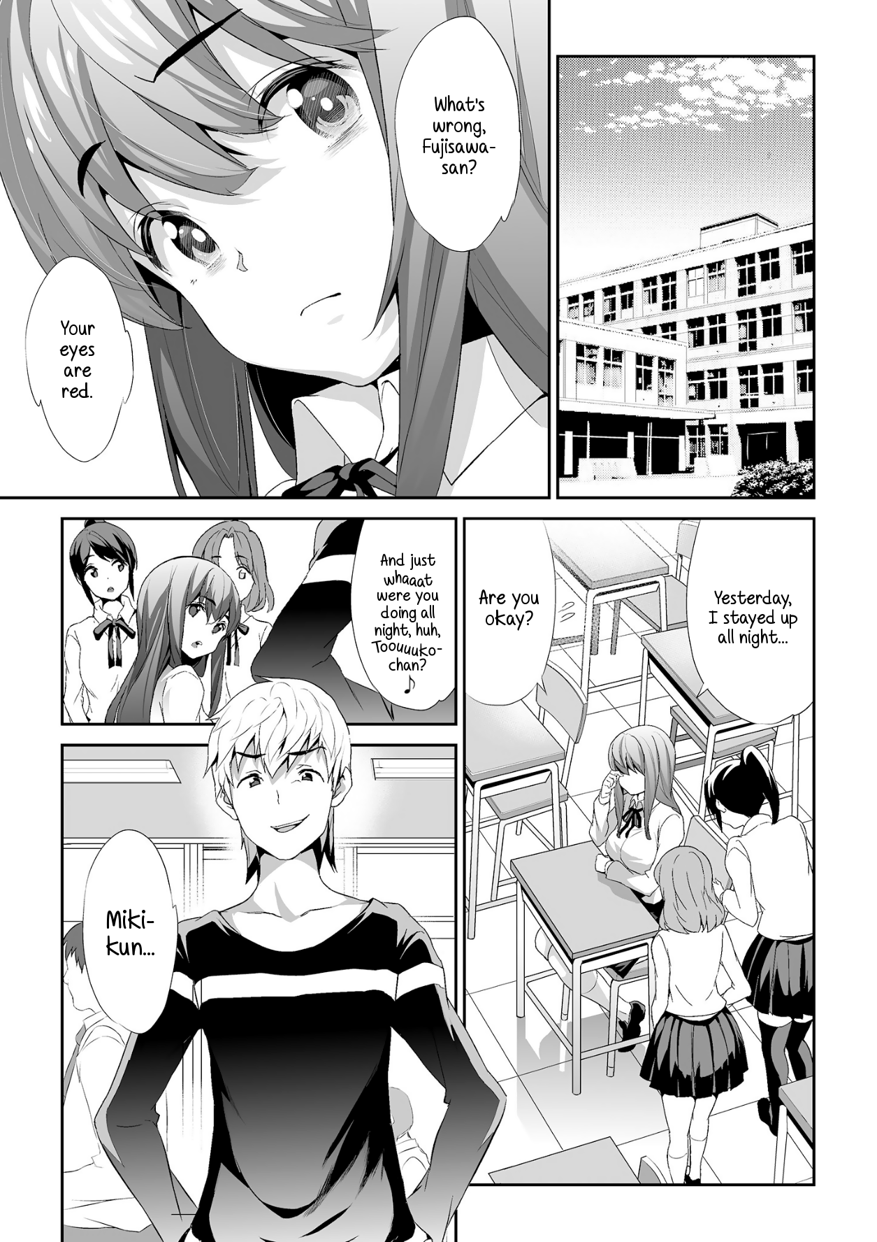 [Spermation (Tukamori Syuuji)] Himitsu 2 & 3 "Zoku 4-gatsu no Owarigoro" "Kuchidomeryou" | Secret 2 & 3 - The End of April Hush Money [English] [Digital] - Page 20