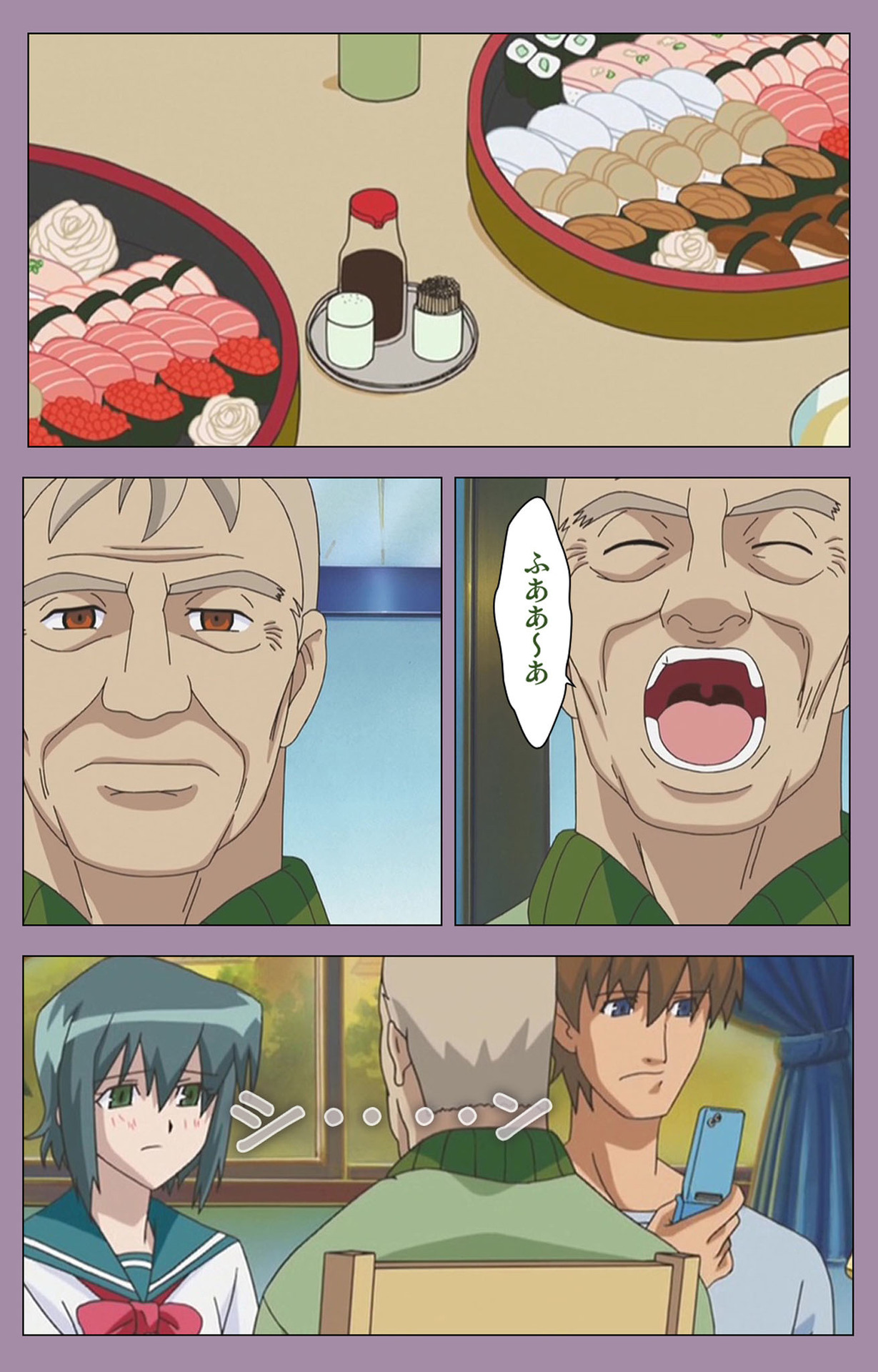 Donburi Kazoku  Kanzenban page 37 - full color mosaic censorship hentai manga - read online free