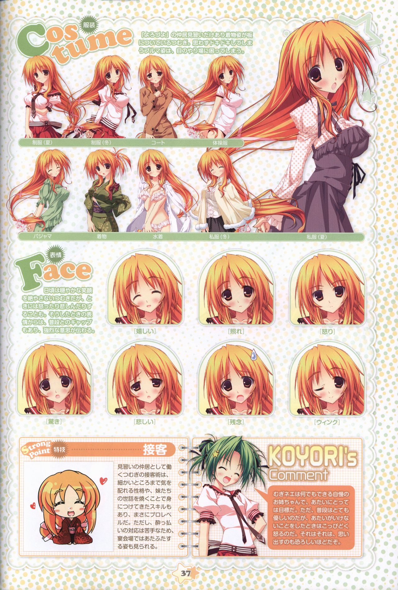Hoshizora e Kakaru Hash visual fanbook - Page 39