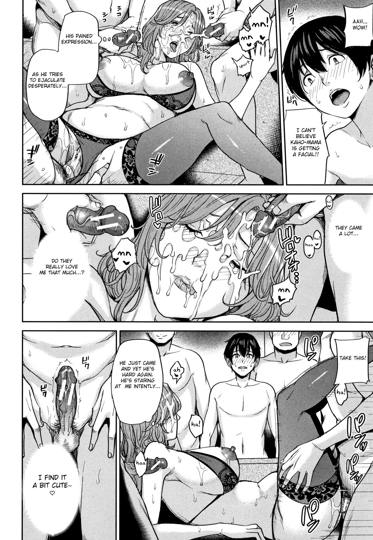 Kanojo no Mama to Deaikei de page 145 - nakadashi beauty mark hentai manga - read online free