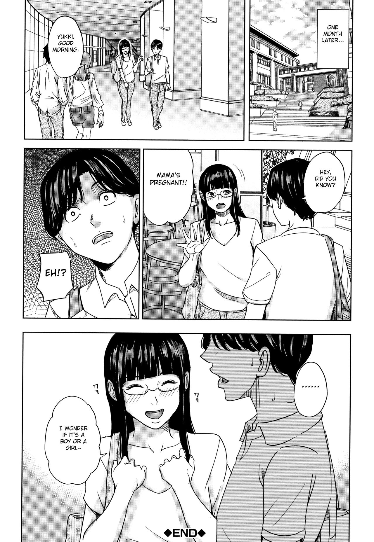 Kanojo no Mama to Deaikei de page 63 - nakadashi beauty mark hentai manga - read online free