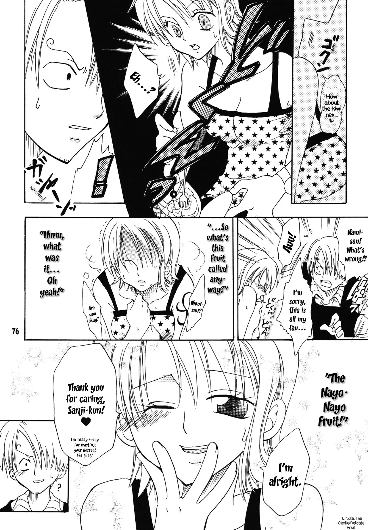 Shiawase PUNCH! 1, 2 and 3 page 73 - paizuri stockings hentai manga - read online free