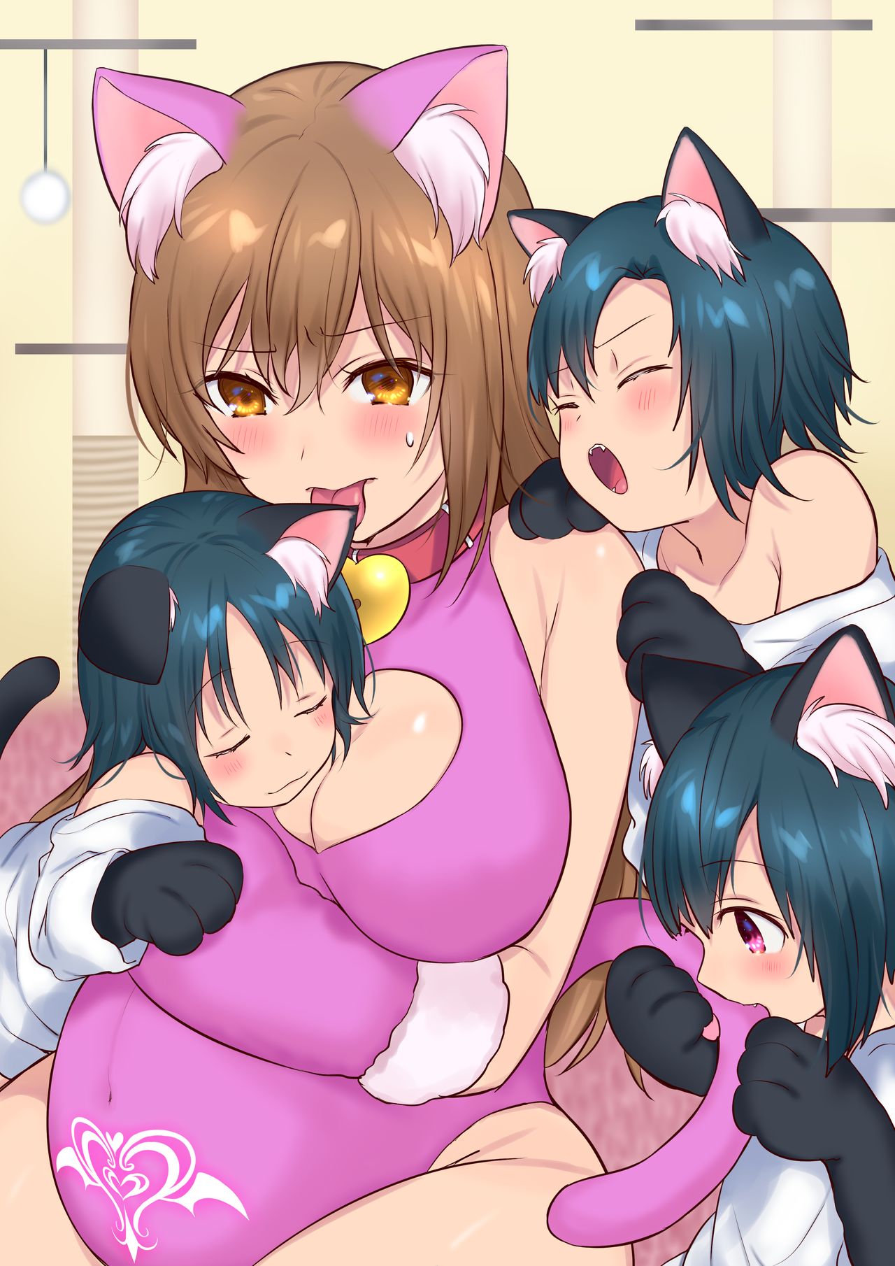 [Gozen Shichiji no Awase Kagami (kagami0235, Hiiragi Popura)] Akuma no Aigan Pet ~Zetsubou no Mesu-ka Seisai!!~ | Transformed into the Devil's Desperate Pet Bitch!! [English] page 35 original parody - sole female nakadashi hentai manga - read online free