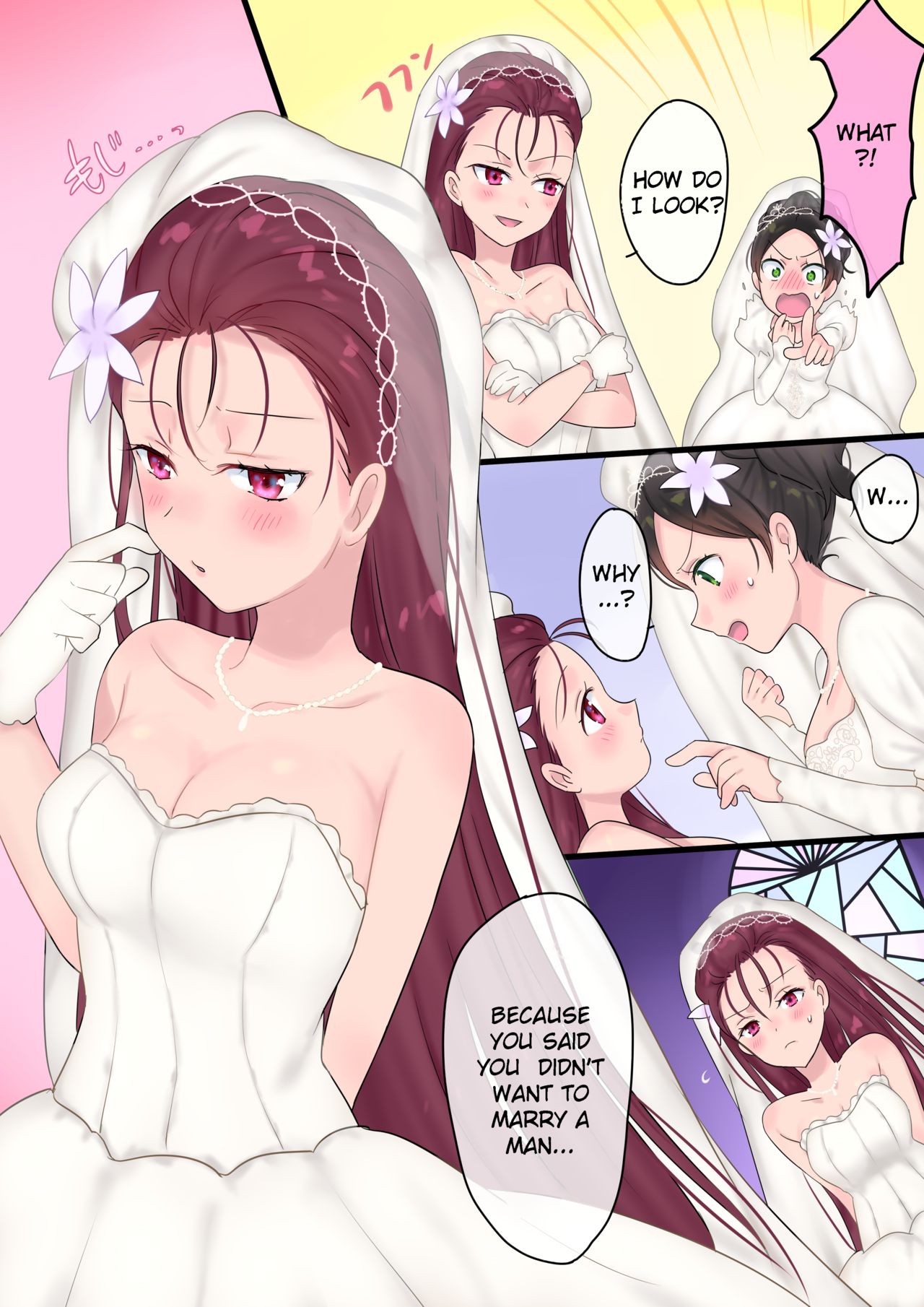 [Mashiro no Hihoukan (Hiiragi Popura, Kakizato)] Eien, Kaimasu ~Mahou de "Hime" ni Sareta Yuusha to, Maou no Monogatari~ | Forever a Bride: The Story of a hero magically turned into a "princess" and a Demon King [English] - Page 32