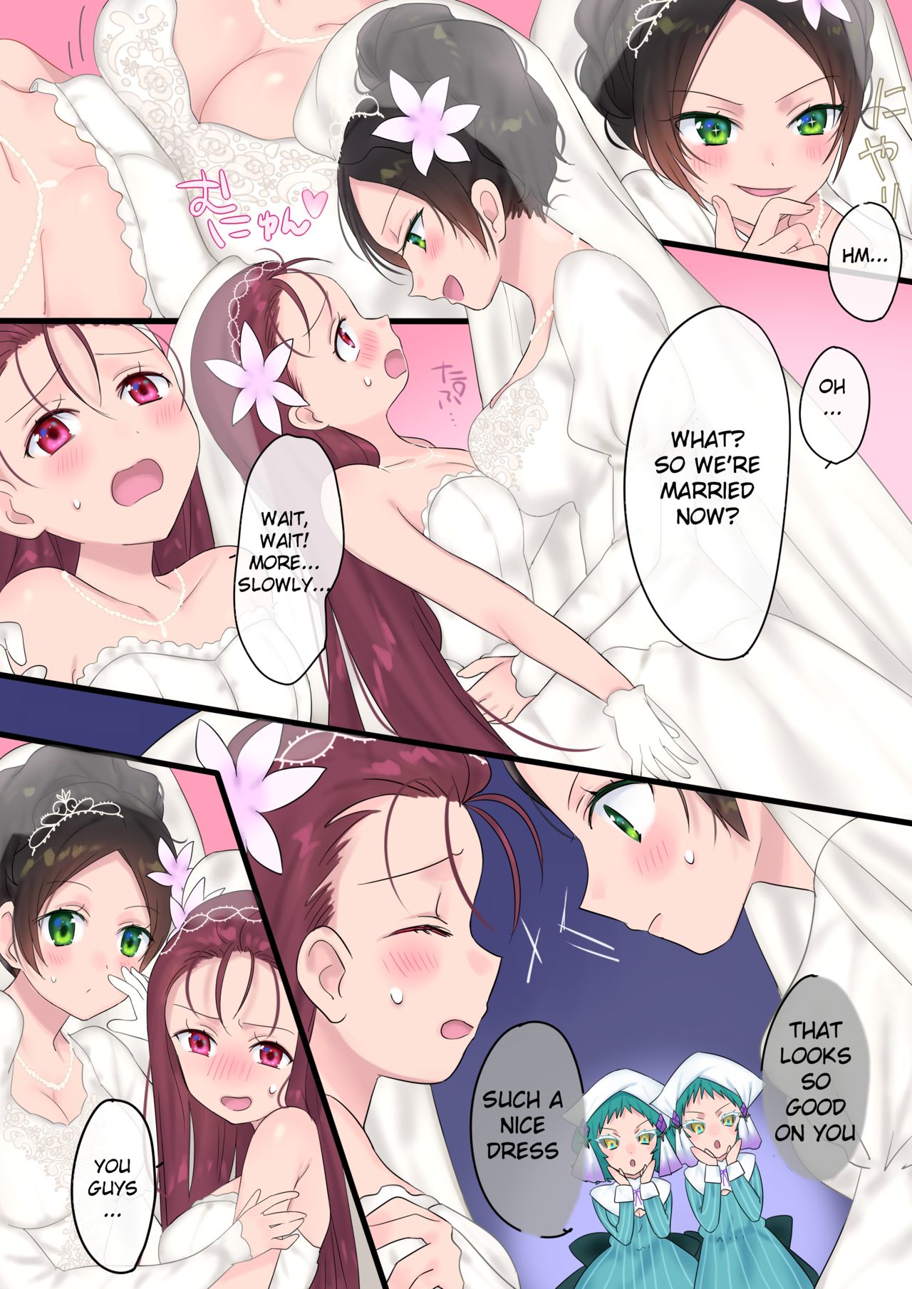 [Mashiro no Hihoukan (Hiiragi Popura, Kakizato)] Eien, Kaimasu ~Mahou de "Hime" ni Sareta Yuusha to, Maou no Monogatari~ | Forever a Bride: The Story of a hero magically turned into a "princess" and a Demon King [English] - Page 34