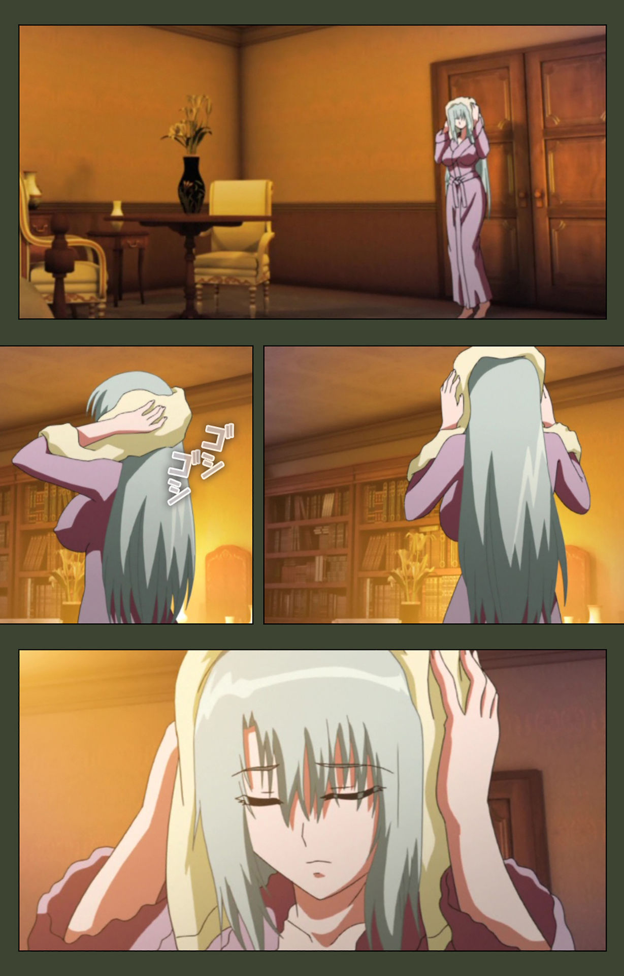 Hime Dorei Futago no Reiki o Osou Machoukyou no Utage Kanzenban page 208 - full color paizuri hentai manga - read online free