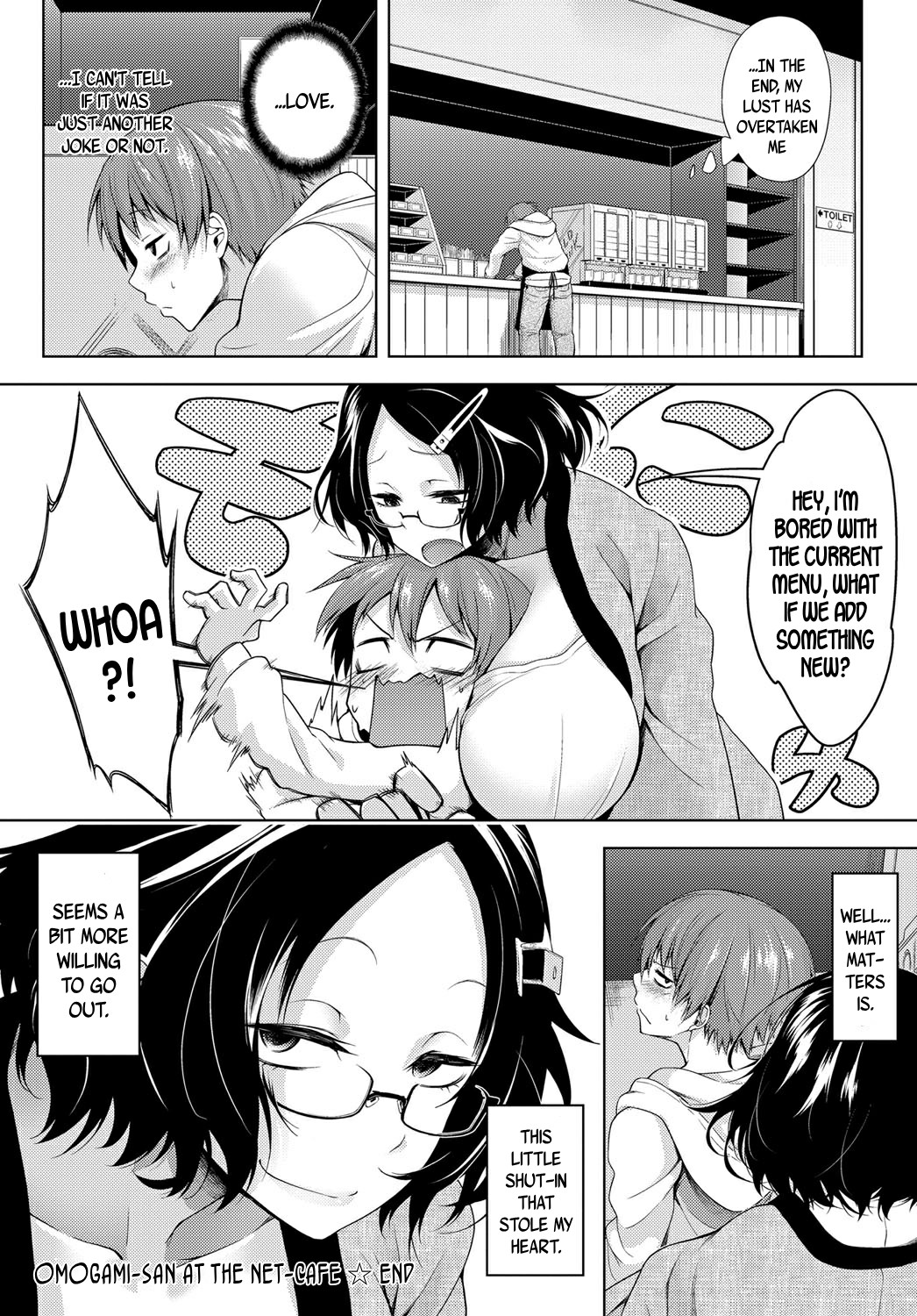[Haguruma] Nekafe no Omogami-San | Omogami-san at the Net-Cafe (COMIC Anthurium 2018-02) [English] [DKKMD Translations] [Digital] - Page 22